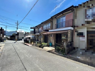 【前面道路含む現地写真】 | 山科区四ノ宮小金塚　中古テラスハウス