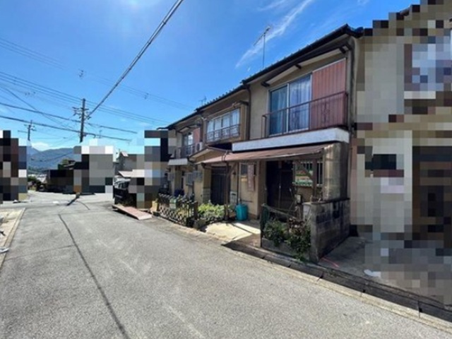 【前面道路含む現地写真】 | 山科区四ノ宮小金塚　中古テラスハウス