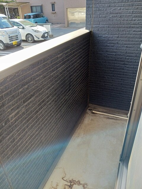 クーネル東松戸のバルコニー