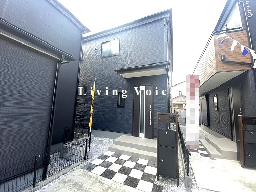 【外観】 | 【仲介手数料０円】平塚市諏訪町　新築一戸建て　4号棟　全4棟 | 【仲介手数料０円】平塚市諏訪町　新築一戸建て　全4棟