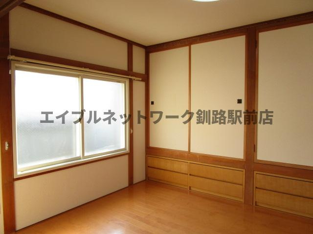 米町2丁目2世帯貸家の洋室