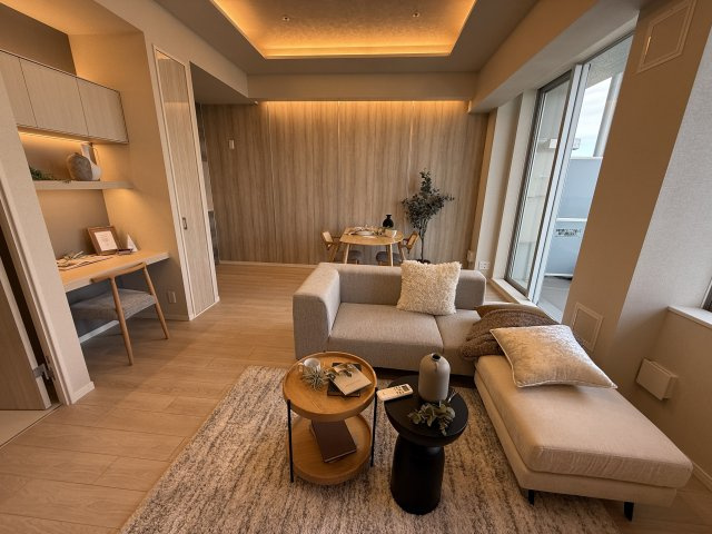 ザ・クレストタワー29階の居間・リビング