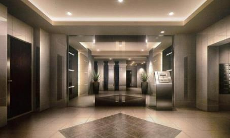 コンシェリア豊洲マスターズヴィラのエントランス