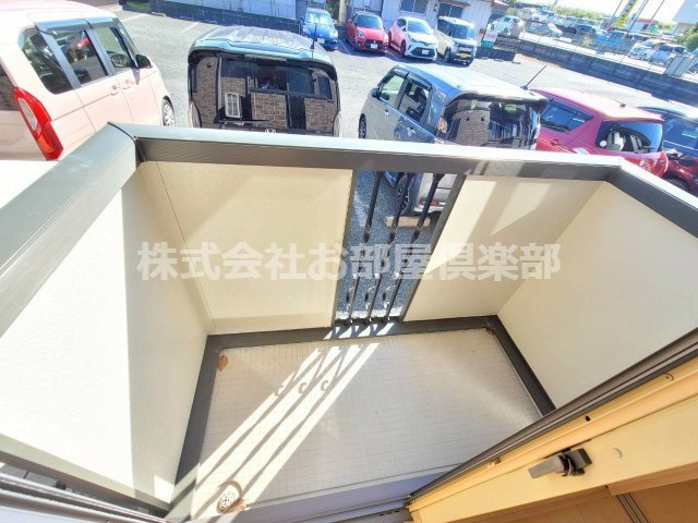 コンフォート宮ノ陣のバルコニー