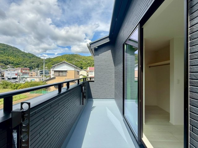 土佐市蓮池3期2棟　2号棟のバルコニー|※写真はイメージです。