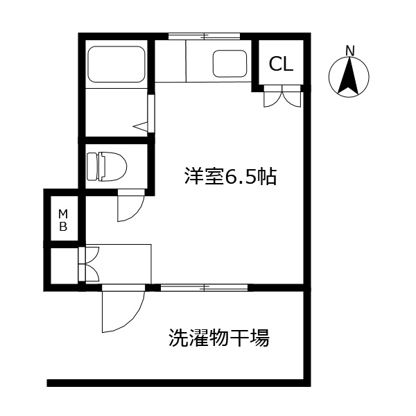 下助任HOUSEの間取り