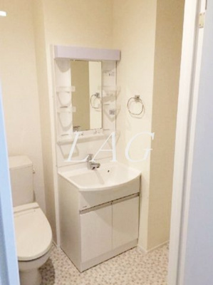 【洗面所】 | ＡＳＡＨＩ東池袋 | 独立洗面台です。