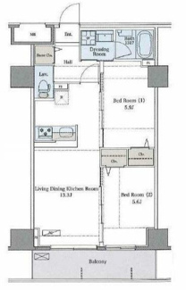【間取り】 | ラグゼナ平和台 | 間取りです。