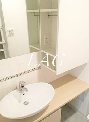 【洗面所】 | アジールコート中幸 | 独立洗面台です。