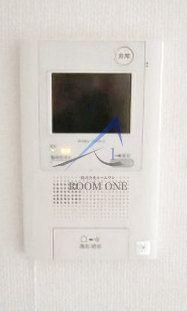 メインステージ西蒲田のセキュリティ|モニター付きインターホンです。