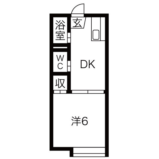 【間取り】 | コーポハヤシ