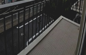 ヴィラージュ国立のバルコニー