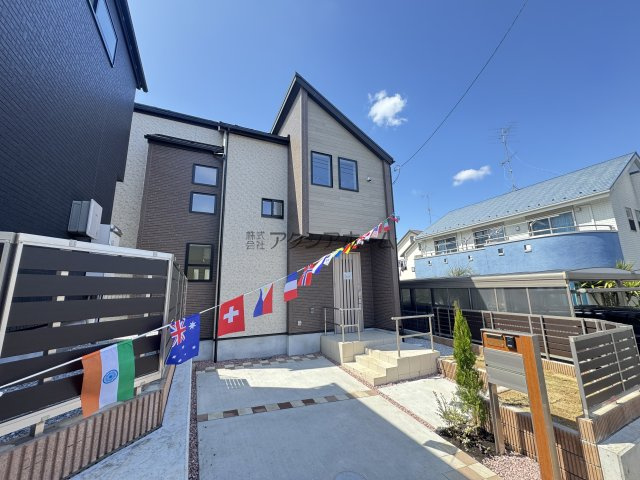 東村山市秋津町4丁目・全7棟　新築一戸建　1号棟の外観|【全7棟・1号棟】建物完成致しました!!是非この機会に一度ご見学下さいませ!!