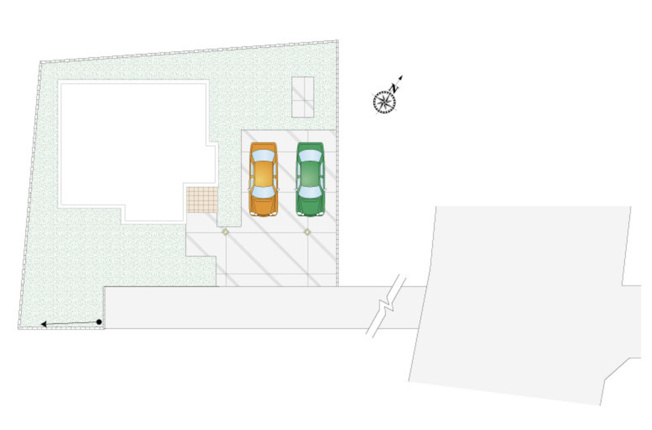 【区画図】 | 鴻巣市屈巣　新築戸建　全4棟　1号棟