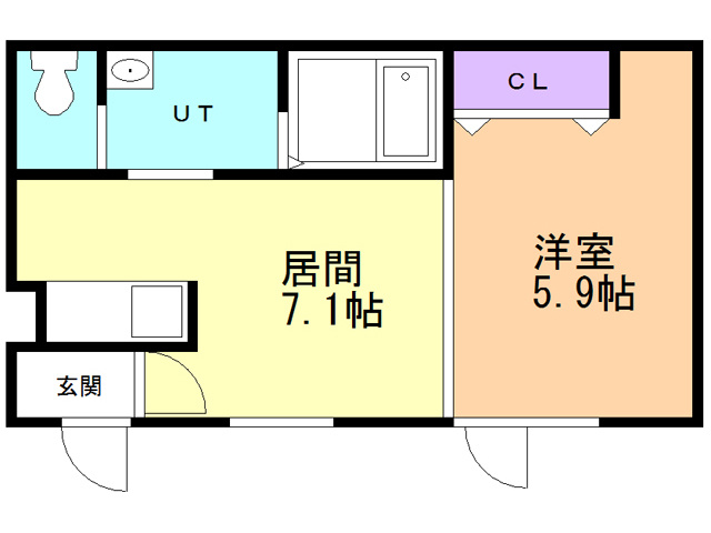 レオーネ・パティオ・ブルーの間取り