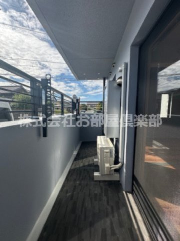 ソフィア21合川のバルコニー|落ち着いた時間を過ごせるバルコニーです