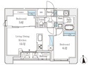【間取り】 | 2LDK／52.75㎡