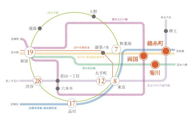 【地図】 | プラウドフラット錦糸町ウエスト