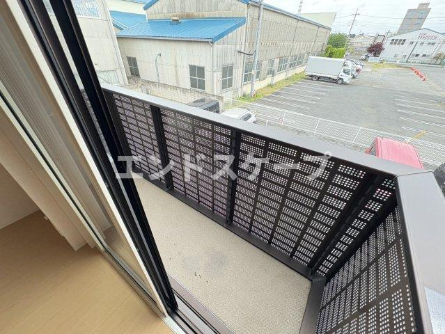 プレシャス上大島　Ⅱのバルコニー