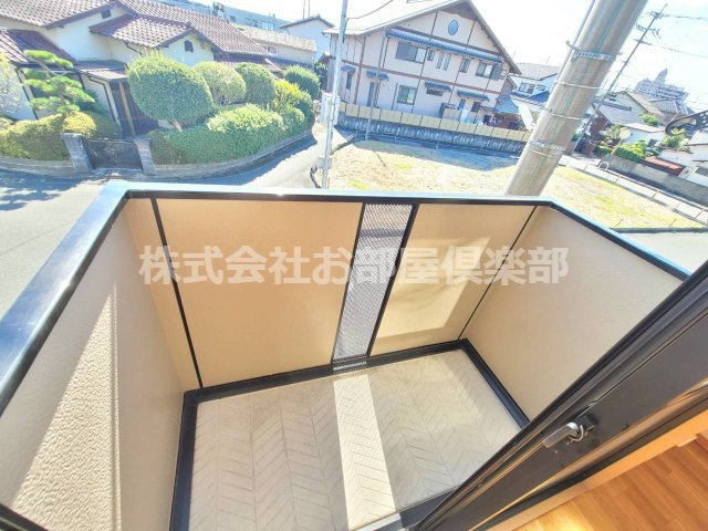 レクルスコートBのバルコニー