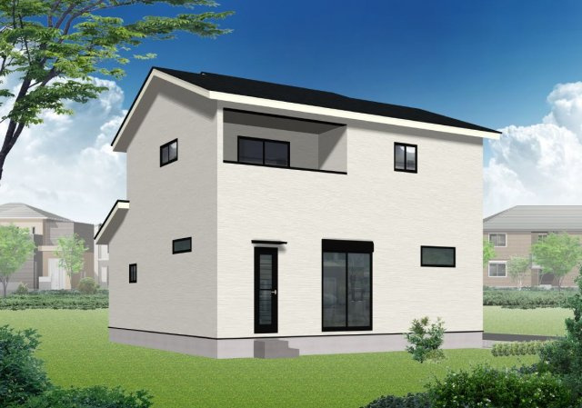 糟屋郡宇美町障子岳南2丁目2期の外観パース