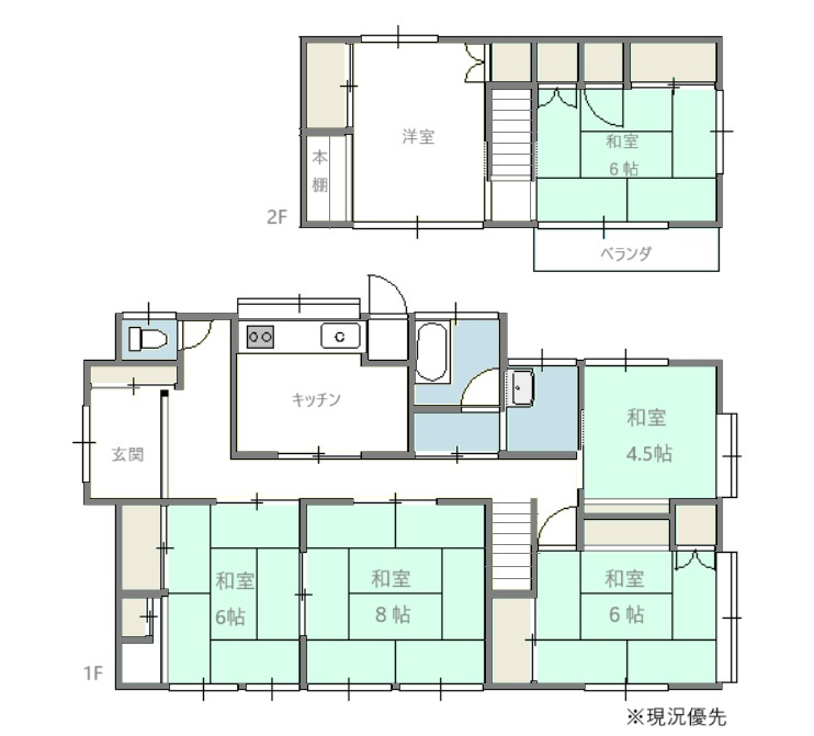 【間取り】の画像