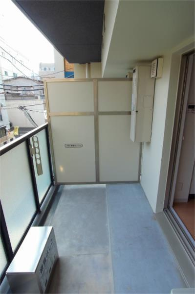 アルクス森下のバルコニー