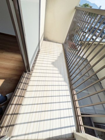 熊中借家35-3のバルコニー