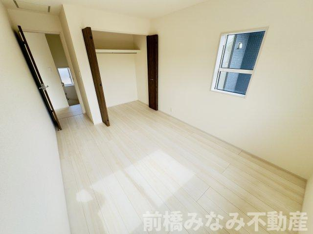 高崎市下佐野町　３号棟(全３棟)　ブルーミングガーデン　新築建売分譲のバルコニー|陽当たり良好なバルコニーです