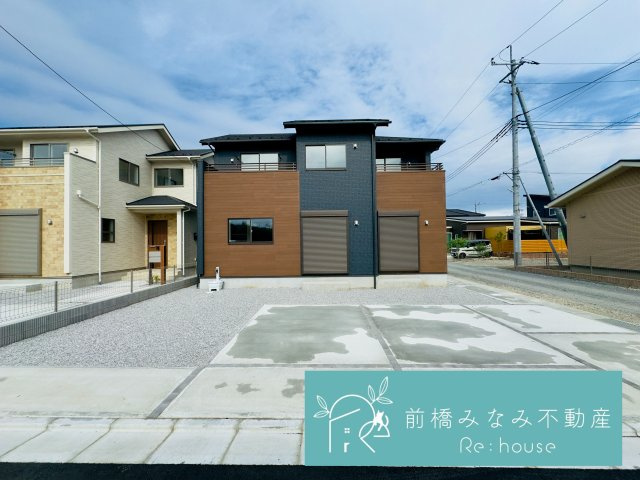 高崎市下佐野町　３号棟(全３棟)　ブルーミングガーデン　新築建売分譲の外観|おしゃれな外観です