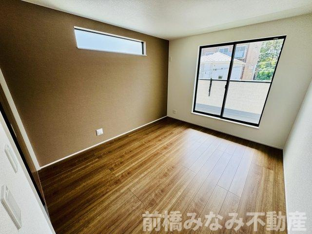 前橋市三河町１丁目　限定1棟　ハートフルタウン　新築建売の洋室|使い勝手のいい洋室です