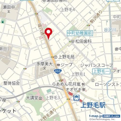 【地図】 | 菱和パレス世田谷上野毛