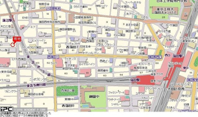 【地図】 | スカイコート蒲田第２