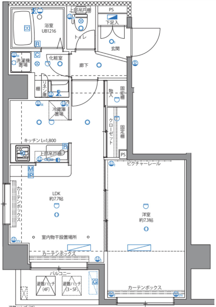 パティーナ本所吾妻橋の間取り|パティーナ本所吾妻橋