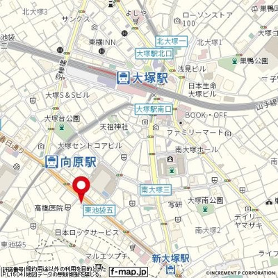 【地図】 | レジオス池袋イースト