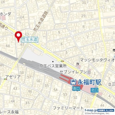 【地図】 | ワールドパレス永福町