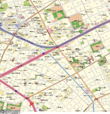 【地図】 | サンテミリオン世田谷上野毛