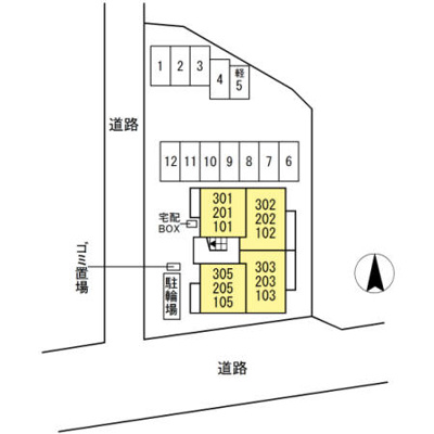 【区画図】 | プランドール・華