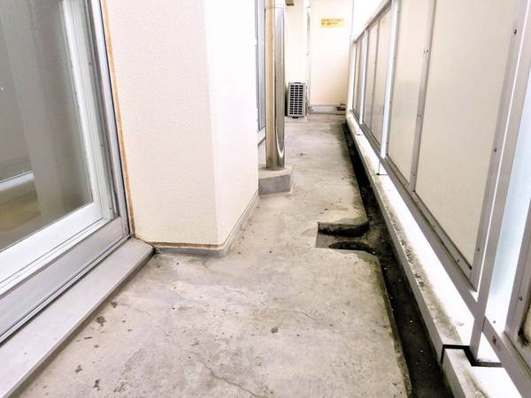 ビレッジハウス矢巾1号棟のバルコニー|ビレッジハウスの同一物件・同一タイプの間取りの写真です