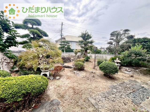 【庭】 | 筑西市乙　中古戸建 | お庭付物件になります！お庭遊びや、プールなどお子様も大喜び(^^)0