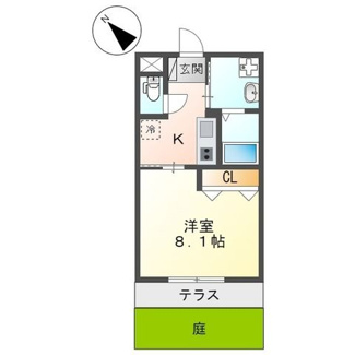 【間取り】 | サン　フォレストⅡ