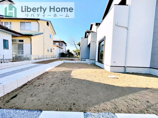 取手市戸頭16期　新築戸建　2号棟の庭