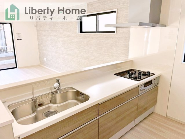 取手市戸頭16期　新築戸建　2号棟のキッチン