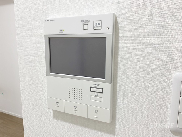 グランカーサさいたま新都心のセキュリティ|モニター付きインターホン☆