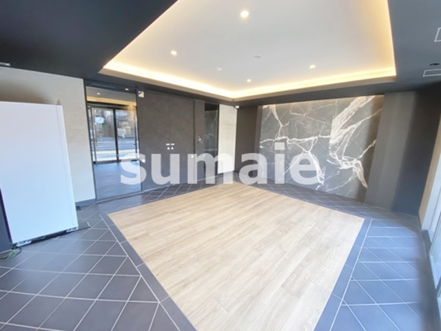 グランカーサさいたま新都心のロビー|オシャレなエントランスロビー☆