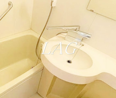 【洗面所】 | メディアハイツ南 | 洗面台です。