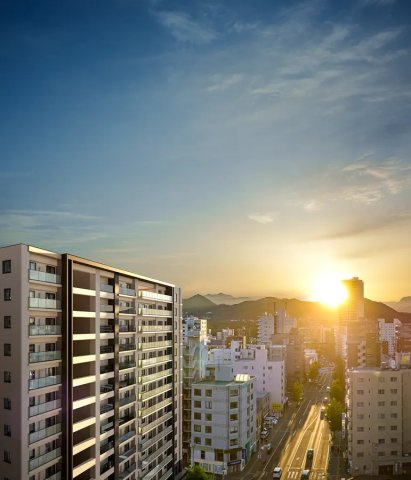 パークホームズ円山表参道フロントの外観パース