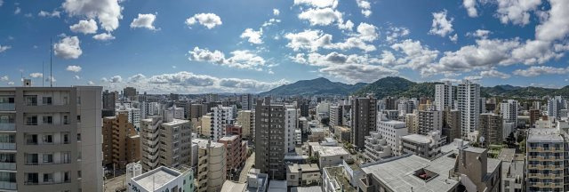 パークホームズ円山表参道フロントの展望|南側