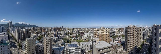 パークホームズ円山表参道フロントの展望|北側