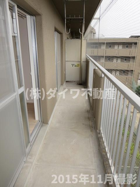 マンション稲葉のバルコニー